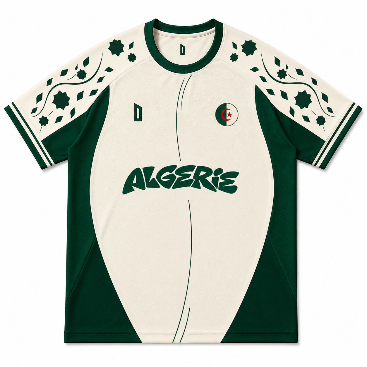 Maillot ALGERIE — Zellige Edition - VERT