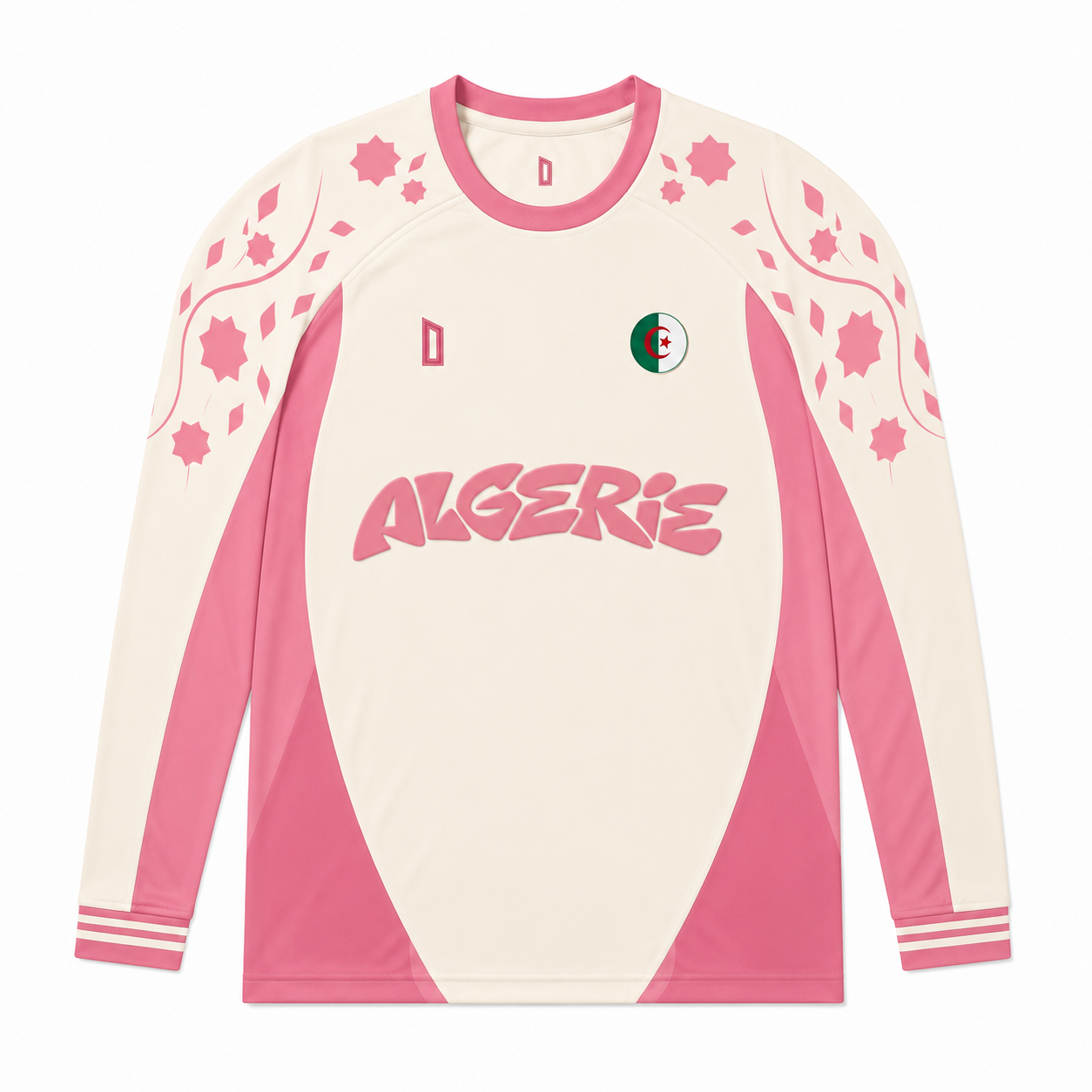 Maillot ALGERIE Long sleeve — Zellige Edition - ROSE