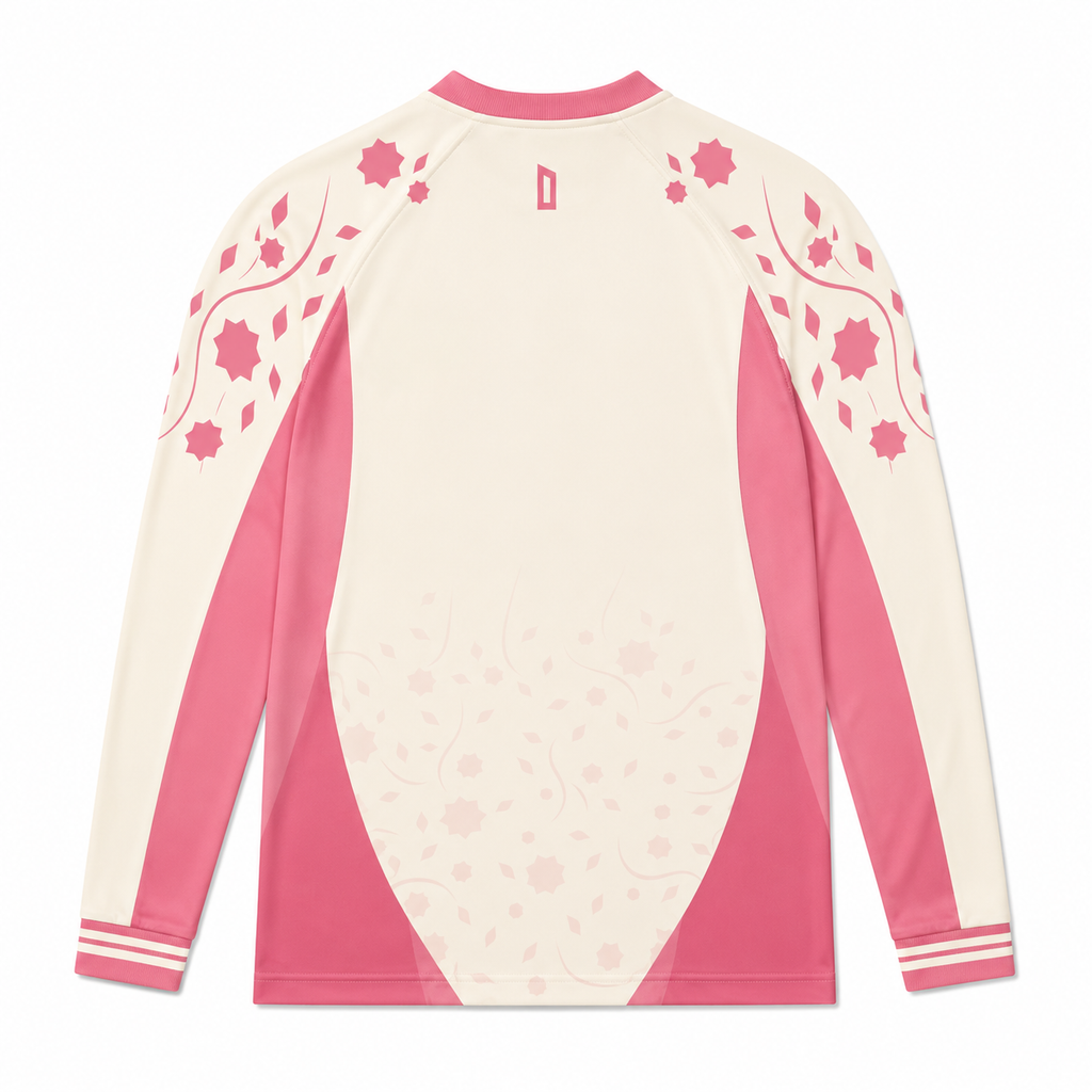 Maillot ALGERIE Long sleeve — Zellige Edition - ROSE