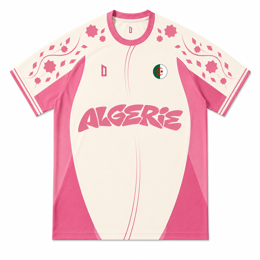 Maillot ALGERIE — Zellige Edition - ROSE