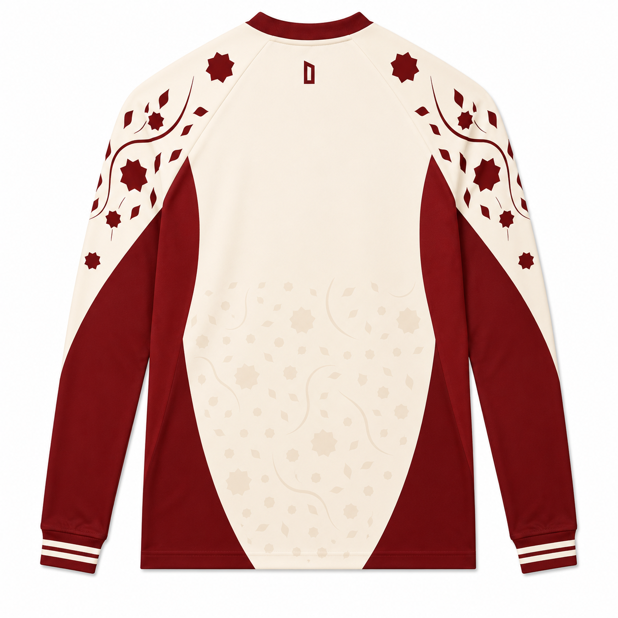 Maillot ALGERIE Long sleeve — Zellige Edition - ROUGE