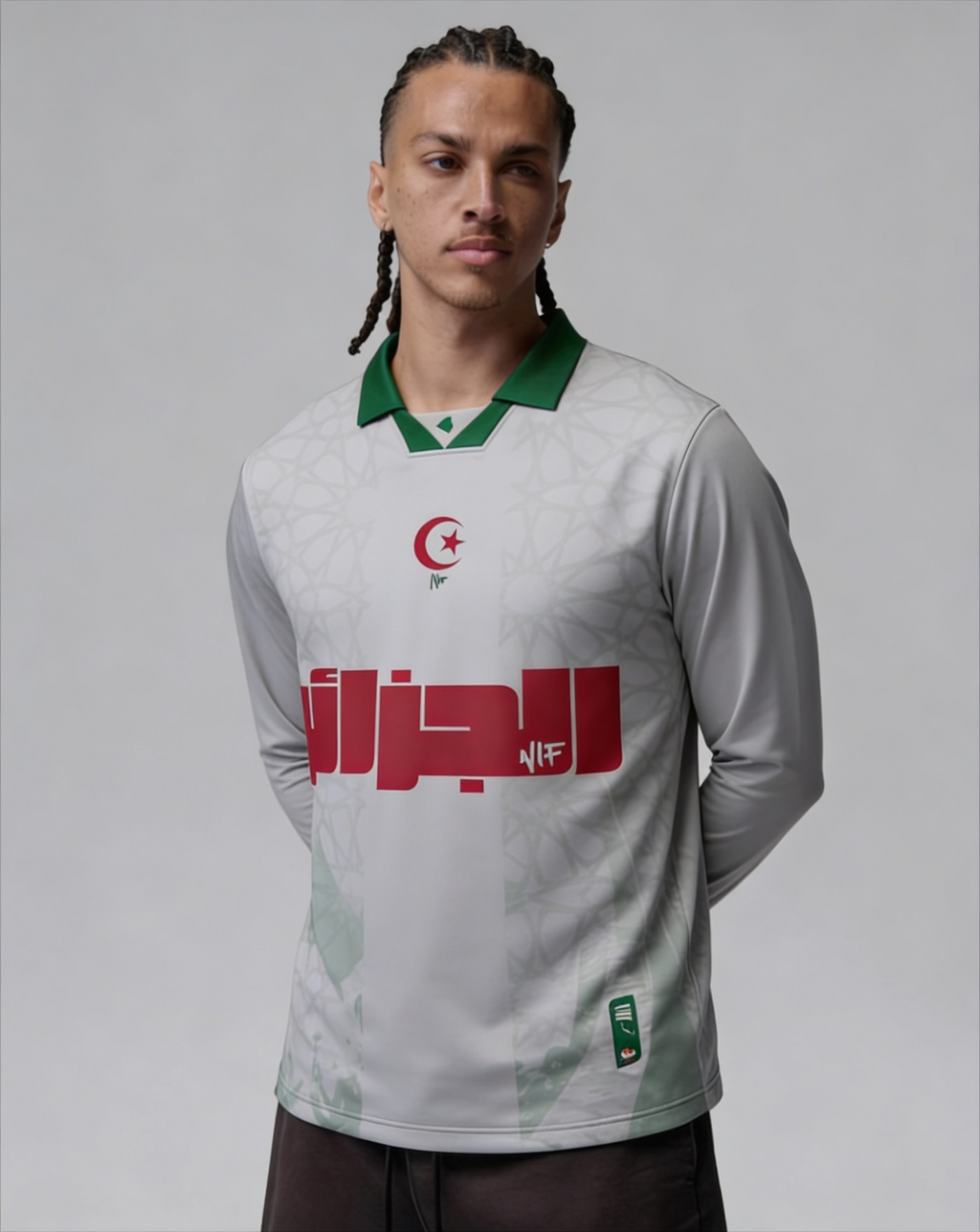 Jersey Vintage ALGÉRIE - Nif - Manches Long